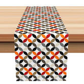 Lofaris Colors Pattern Seamless Dining Fabric Table Runner
